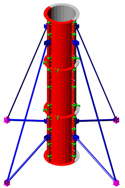 Silindir Kolon Kalıbı